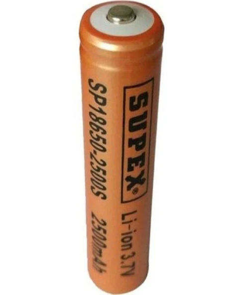 18650-2500S Şarjlı 3.7 V-2500 Mah Lityum Pil ürün görseli 1