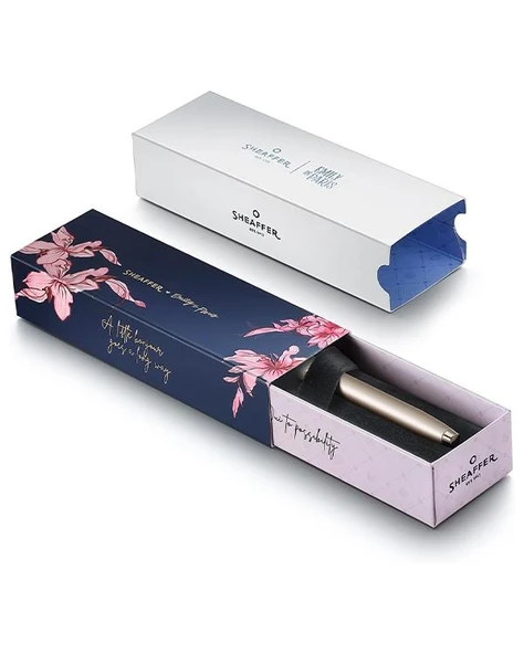 Sheaffer x Emily in Paris 100 Dolma Kalem F Uç Şampanya Altın E0937743 ürün görseli 1