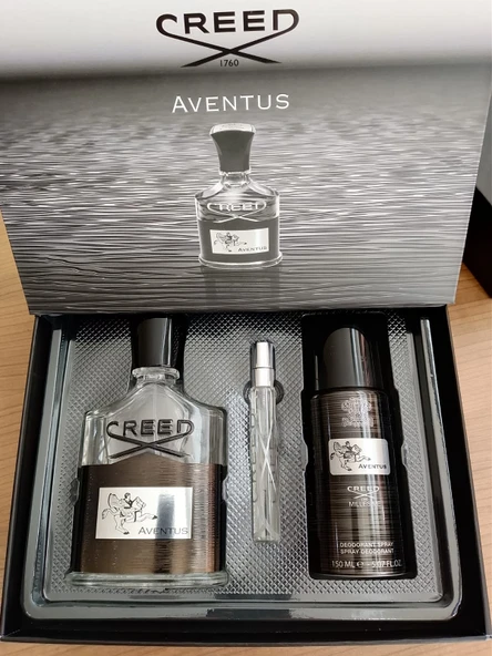 Creed Aventus Erkek Parfüm Hediye Seti ürün görseli 1