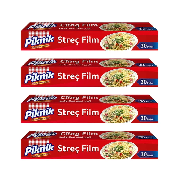 Piknik Streç Film 30 m x 4 Adet ürün görseli 1