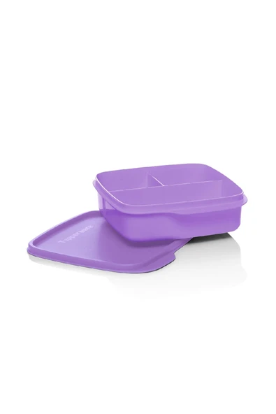 Tupperware Bölmeli Beslenme Kutusu Kare 550ml Sorbe ürün görseli 1
