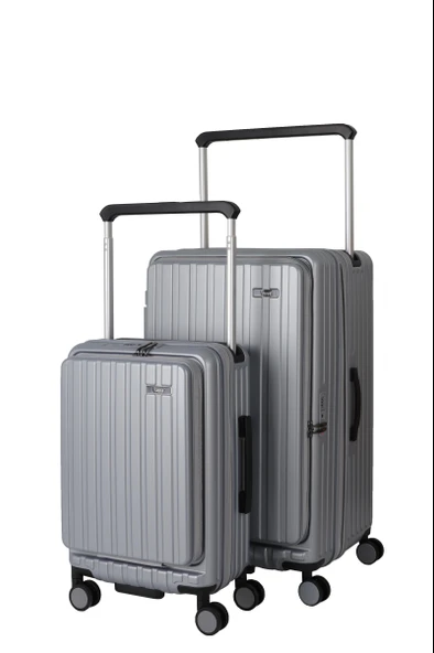 V2522 PC VALİZ SILVER SET ürün görseli 1