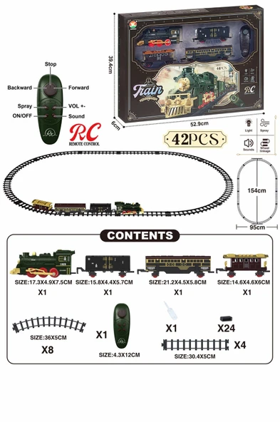 699-139A UZAKTAN KUMANDALI TREN - Resim 2