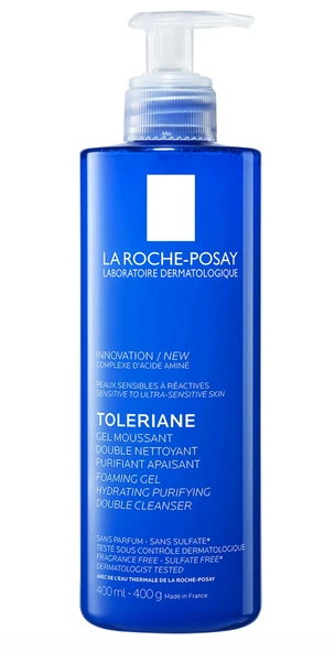 La Roche Posay Toleriane Hassas Ciltler Dahil Tüm Ciltler İçin Temizleme Jeli 400 ml ürün görseli 1