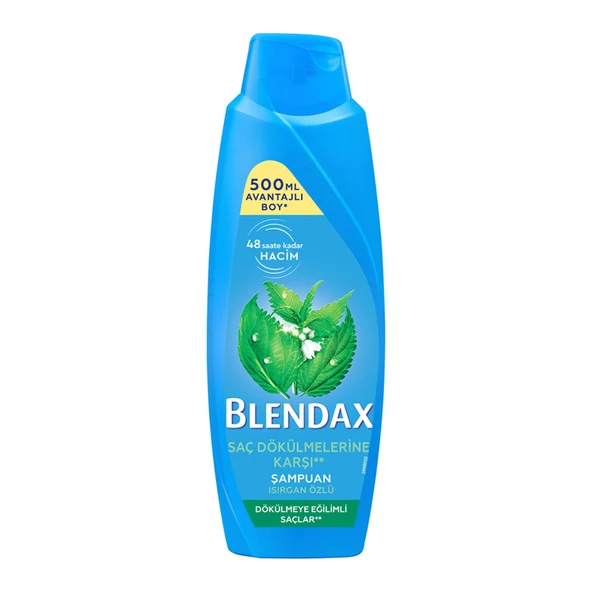 Blendax Saç Dökülmelerine Karşı Isırgan Özlü Şampuan 500 Ml ürün görseli 1