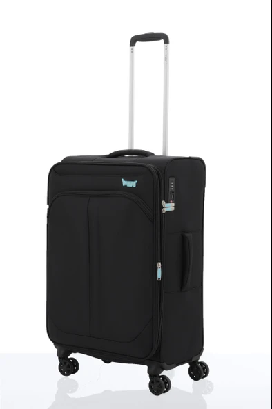 V2411 SUPER LIGHT VALİZ BLACK SET - Resim 3