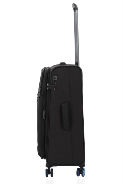V2412 SUPER LIGHT VALİZ GRİ SET - Resim 5