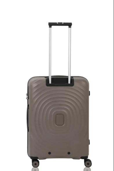 V2407 POLİCARBON VALİZ SİYAH SET - Resim 10