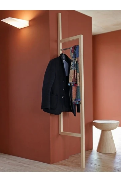 Ev dekka Nordik Serisi Masif Ahşap Dilsiz Uşak - Delmesiz Montaj (150x60 cm) ürün görseli 1
