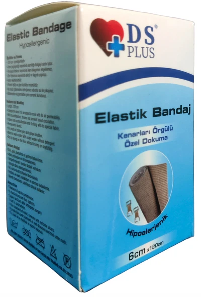 DS Plus Elastik Bandaj 6x120 cm ürün görseli 1