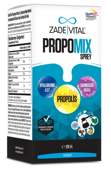 Zade Vital Propomix Sprey 20 ml ürün görseli 1