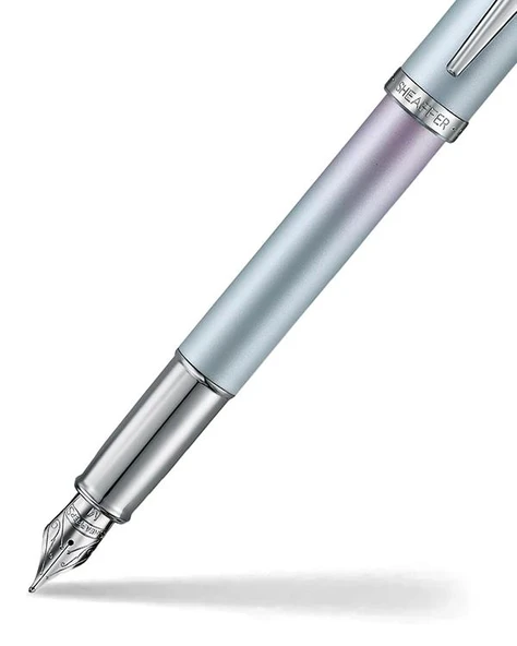 Sheaffer 100 Expression Dolma Kalem M Uç Sedefli Mavi Pembe Gradyan E0937653 - Resim 3