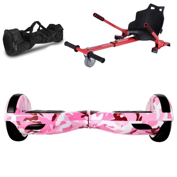 Citymate Elektrikli Kaykay Hoverboard Akıllı Denge 6.5 Inch + HoverKart + Çanta EXTREM PAKET D05 ürün görseli 1