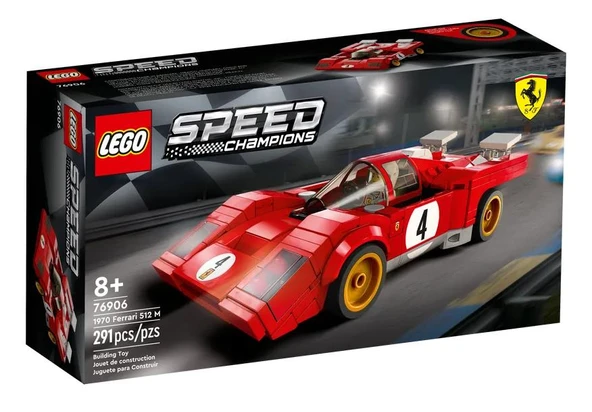 Lego Speed Champions 76906 1970 Ferrari 512 M ürün görseli 1