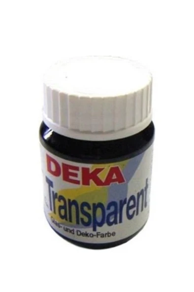 Deka Transparent Cam Boyası 25ml Cam Şişe Farblos (İnceltici) 02-00 ürün görseli 1