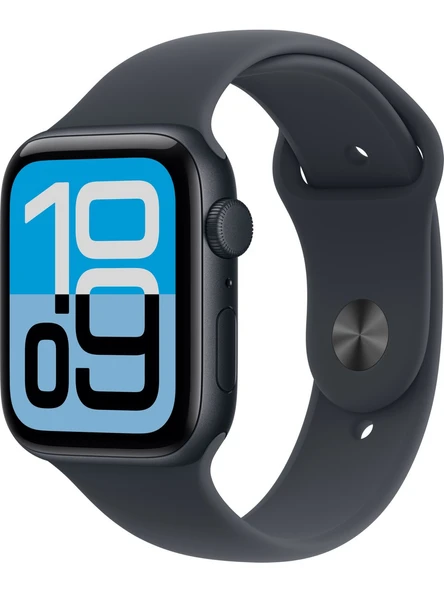 Apple Watch Se 3 Gps, 44 mm Gece yarısı Alüminyum kasa ve Gece yarısı Spor kordon - s/m ürün görseli 1