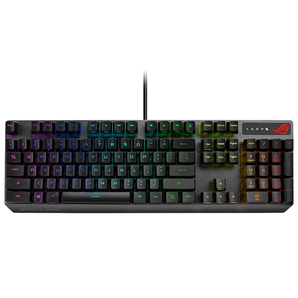 OUTLET ASUS ROG Strix Scope RX Aura Sync Mekanik Blue Switch RGB Kablolu Gaming Klavye ürün görseli 1