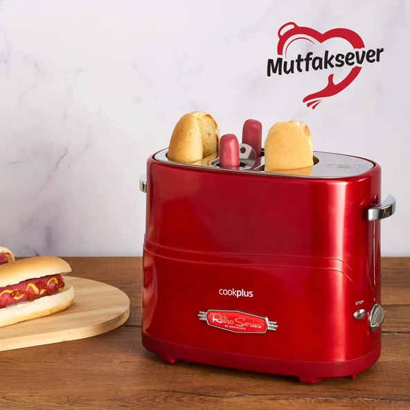 Cookplus Mutfaksever 2li Sosisli Sandviç (Hot Dog) Yapma Makinesi ürün görseli 1