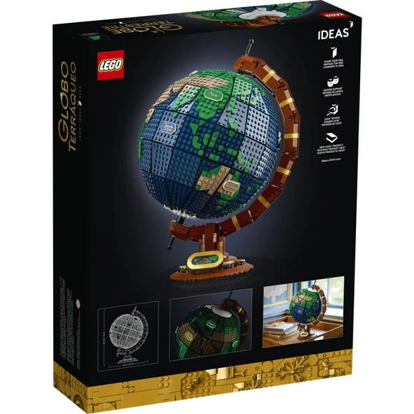 LEGO 21332 Ideas Yerküre - Resim 3