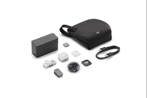 DJI Mic Mini 2 (1TX + 1 Mobile RX + Şarj Kutusu) | DJI Türkiye Karacasulu Garantili ürün görseli 1