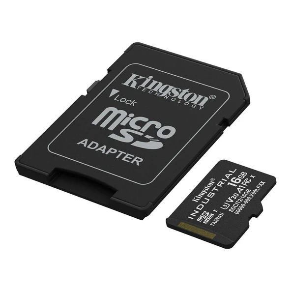 Kingston SDCIT2/16GB microSDHC Industrial C10 A1 pSLC Ca - Resim 2