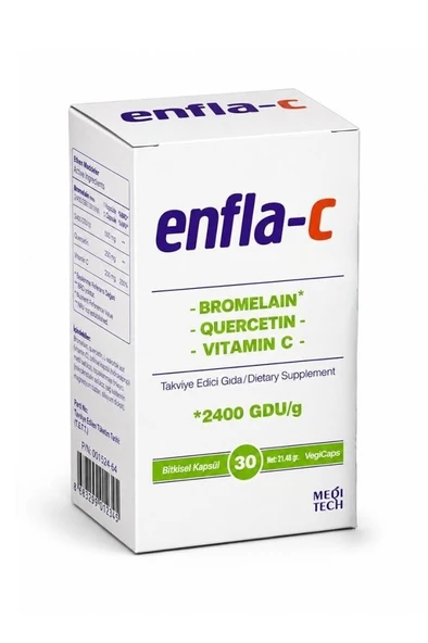 Enfla-C Gıda Takviyesi 30 Kapsül ürün görseli 1