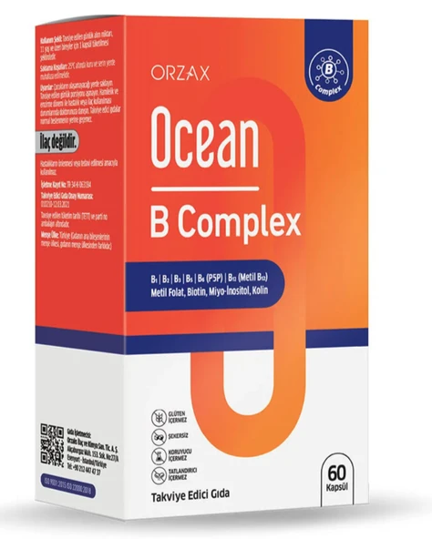 Ocean B Complex 60 Kapsül ürün görseli 1