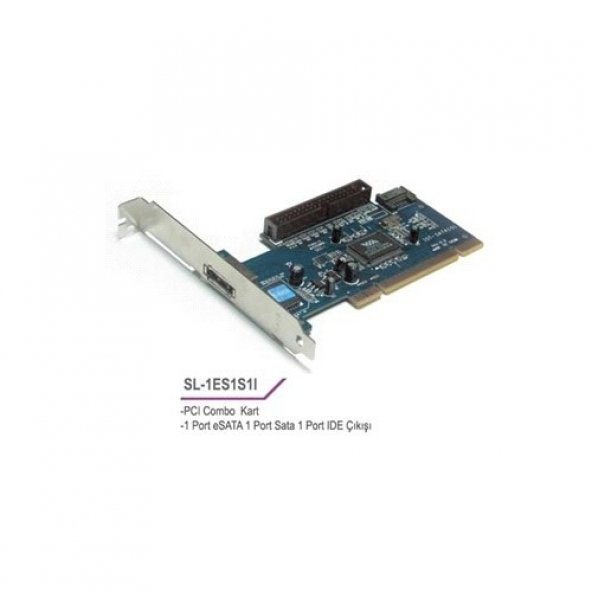 PCI Sata + Esata + İde Kart PCI to IDE SATA ESATA PCI COMBO ürün görseli 1
