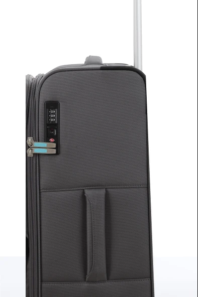 V2411 SUPER LIGHT VALİZ BLACK SET - Resim 11