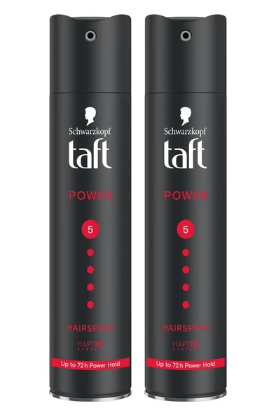 Taft Power Kafein Saç Spreyi 250ml - 2'li Set Güçlendirme ürün görseli 1