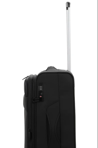 V2413 SUPER LIGHT VALİZ GRİ - Resim 5