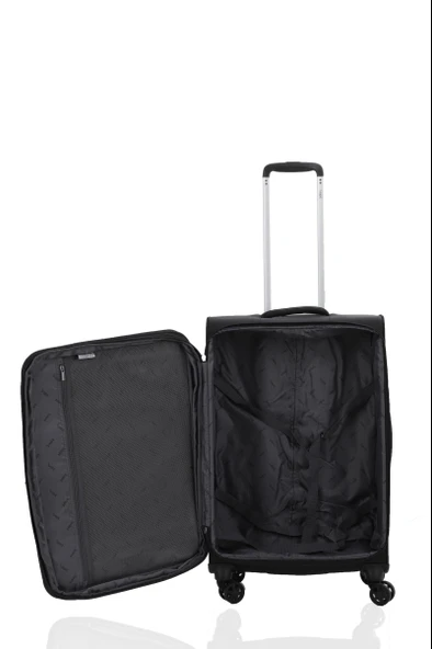 V2411 SUPER LIGHT VALİZ BLACK SET - Resim 6