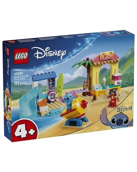 Lego Disney Lilo ve Stitch ile Plaj Eğlencesi 113 Parça 43280 ürün görseli 1