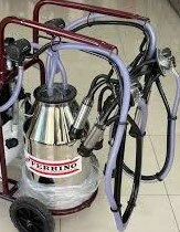 Ferrino C40 Çift Sağım Paslanmaz Krom Kuru Süt Sağım Makinesi ürün görseli 1
