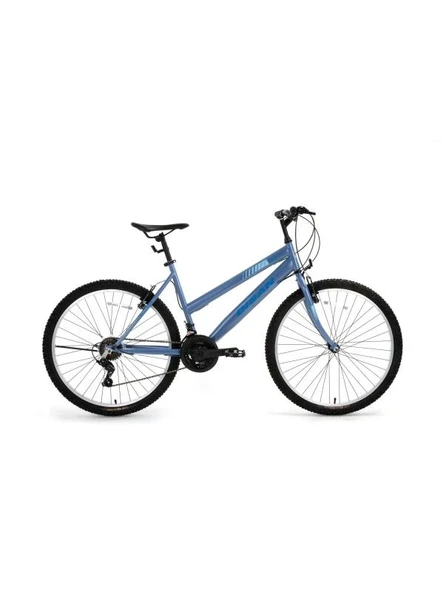 BİSAN DISCOVER KADIN DAĞ BİSİKLETİ 42CM V 26 JANT 21 VİTES METALİK MAVİ MAVİ ürün görseli 1