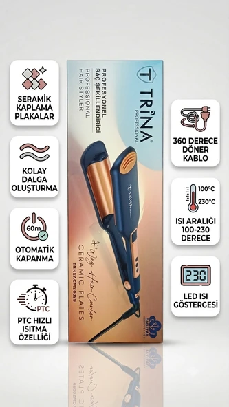 Trina Wag Saç Maşası 0089 ürün görseli 1