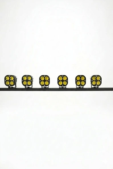 4 Led Baja Sarı 6'lı Led Bar ürün görseli 1