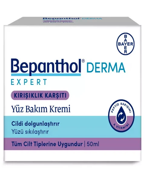 Bepanthol Expert Kırışıklık Karşıtı Yüz Kremi 50 ml ürün görseli 1
