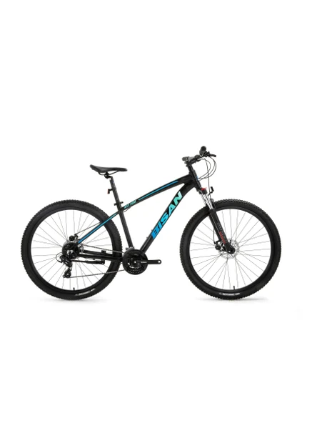 BİSAN MTX 7200-24 MAT SİYAH MAVİ Dağ Bisikletleri ürün görseli 1