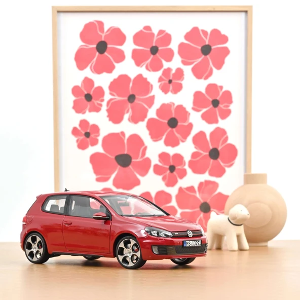 Norev 188504 1/18 VW Golf GTI 2009 Tornado Red ürün görseli 1
