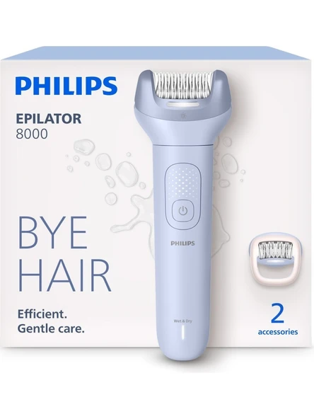 Philips 8000 Serisi BRE708/05 Kablosuz Islak & Kuru Epilatör ürün görseli 1