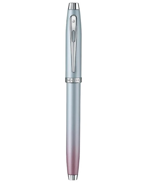 Sheaffer 100 Expression Dolma Kalem M Uç Sedefli Mavi Pembe Gradyan E0937653 - Resim 4