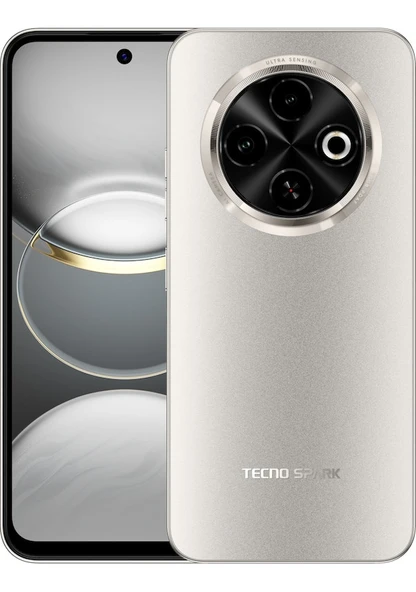 Tecno Spark 30C 8 GB 256 GB Titanyum Gold (Tecno Türkiye Garantili) ürün görseli 1
