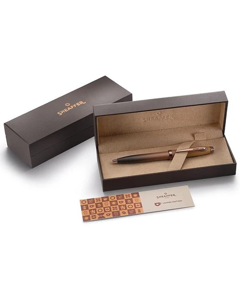 Sheaffer Kahve Temalı Mat Kahverengi Tükenmez Kalem E2937451 ürün görseli 1