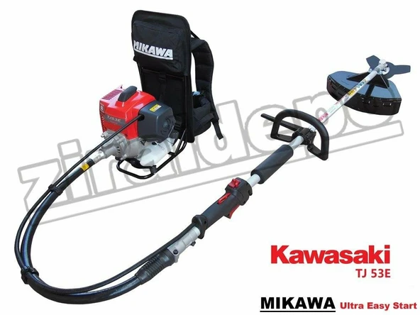 Kawasaki Mikawa TJ53E BP260 3 Hp Easy Start Benzinli Sırt Tırpanı ürün görseli 1