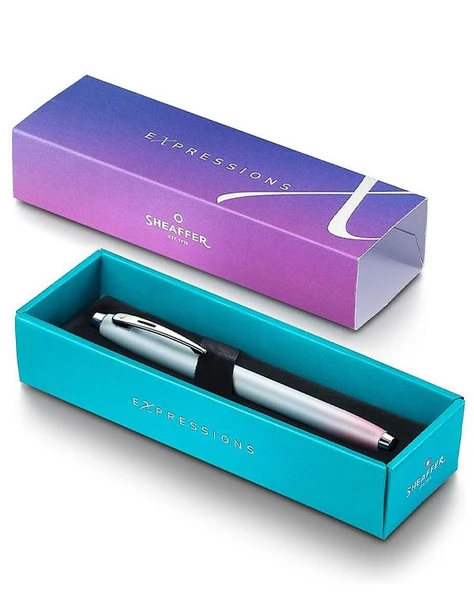 Sheaffer 100 Expression Dolma Kalem M Uç Sedefli Mavi Pembe Gradyan E0937653 ürün görseli 1