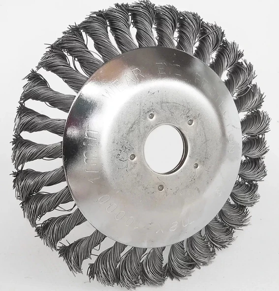 Ferrino Motorlu Tırpan Uyumlu 20 cm Telli Fırça Kaldırım Aparatı ürün görseli 1