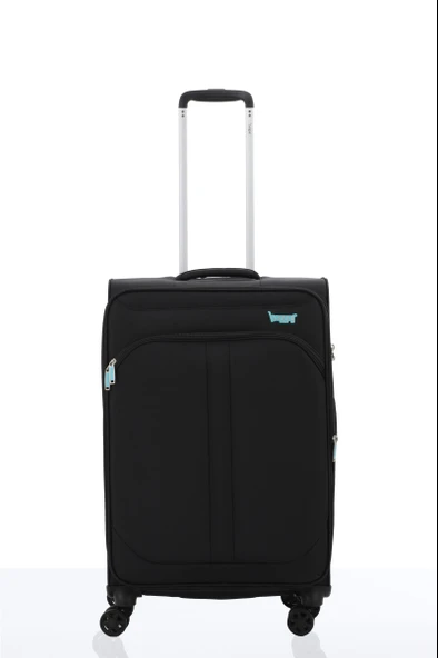 V2411 SUPER LIGHT VALİZ BLACK SET - Resim 2