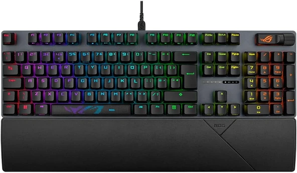 OUTLET ASUS ROG Strix Scope II NX TR Q Snow Switch RGB Kablolu Gaming (Oyuncu) Klavye ürün görseli 1