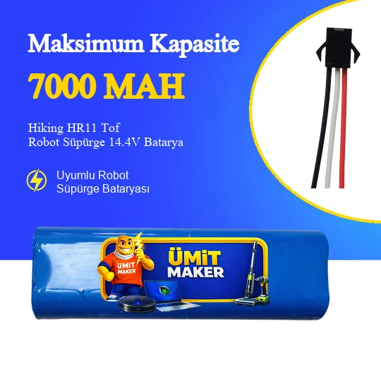 Hiking HR11 Tof Robot Süpürge 7000 mAh 14.4V Batarya ürün görseli 1